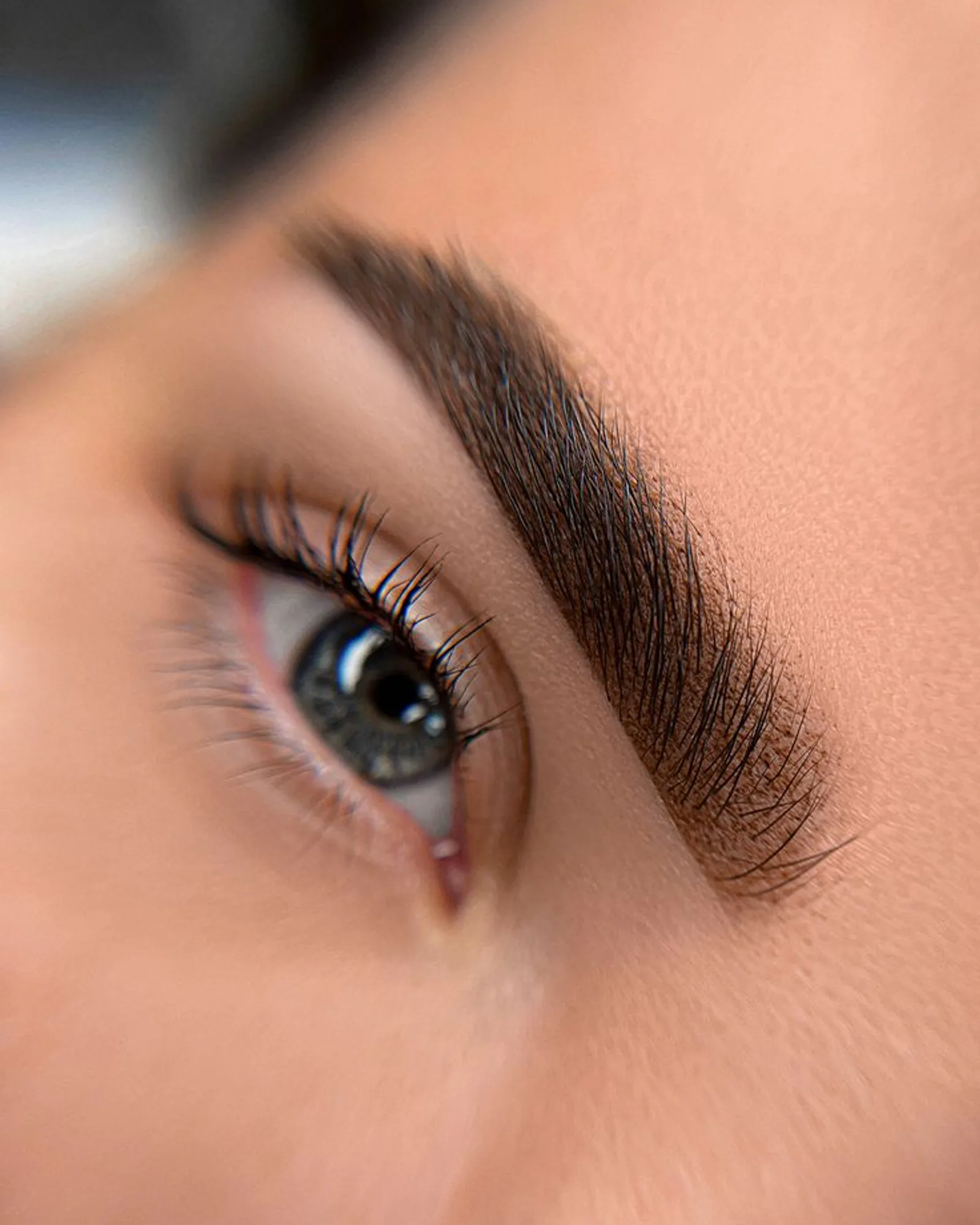 Powder brows, genezen resultaat