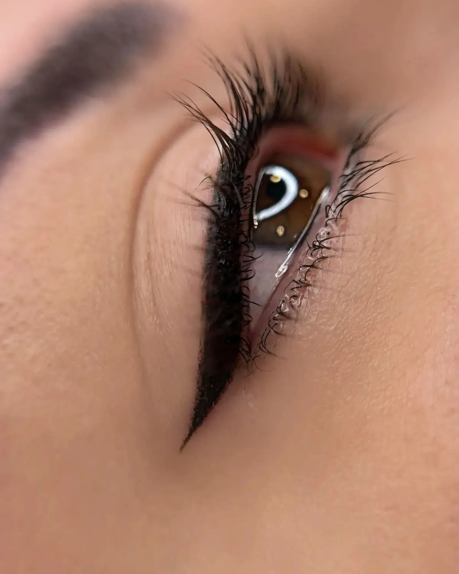 Infralash eyeliner, genezen resultaat