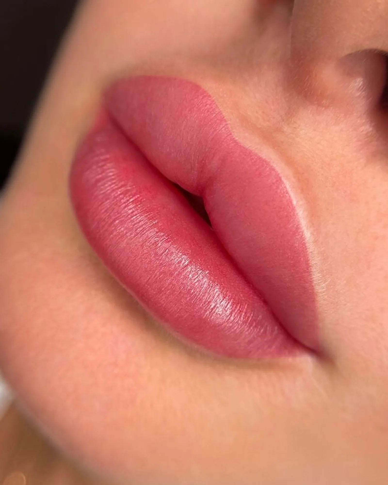Lip blush, genezen resultaat
